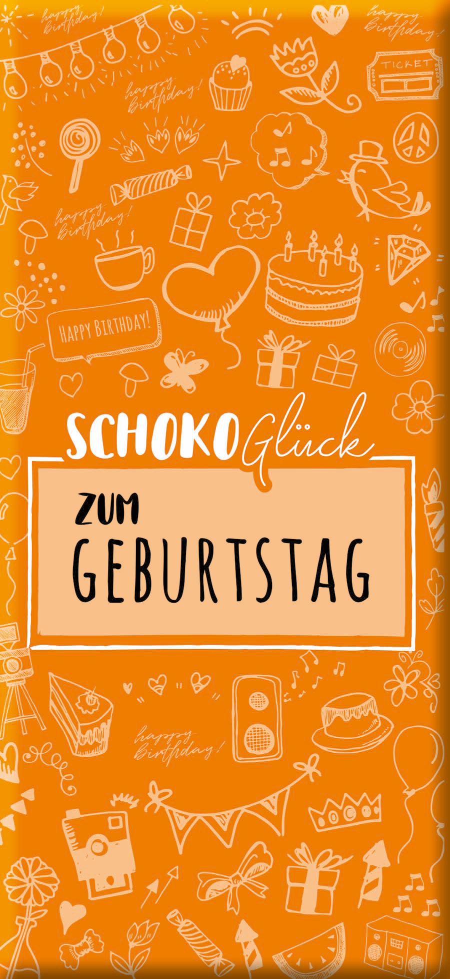 SchokoGlück »Zum Geburtstag« 
