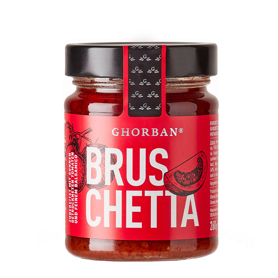 Ghorban »Bruschetta aus getrockneten Tomaten«