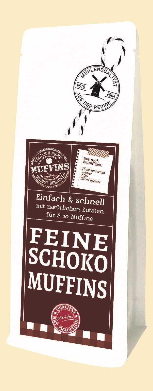 »Feine Schoko-Muffins« Backmischung