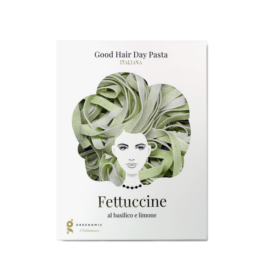 Good Hair Day Pasta »Fettucine al basilico e limone«