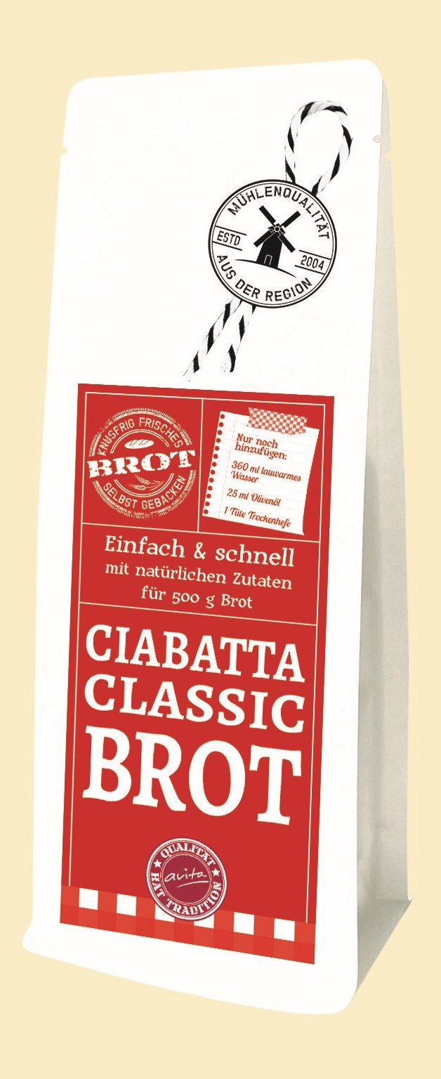 »Ciabatta Classic Brot« Backmischung