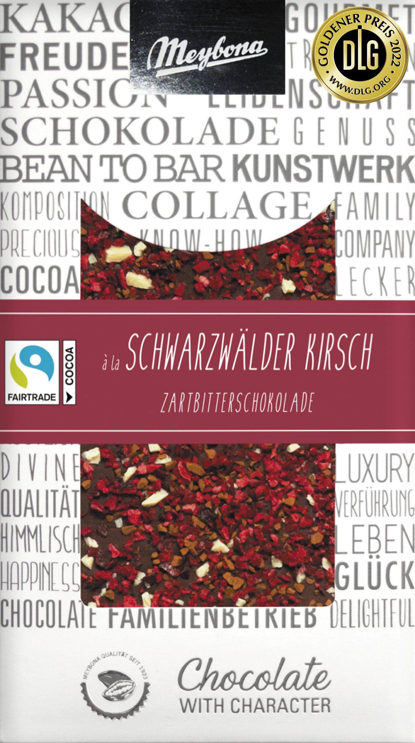 Collage »Schwarzwälder Kirsch« Schokolade